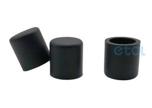 BLACK RUBBER END CAPS