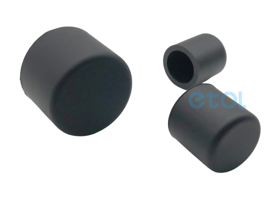 Endlessparts Silicone Sleeve Cap For 6mm Rubber Tube - 10 Pack Black E1